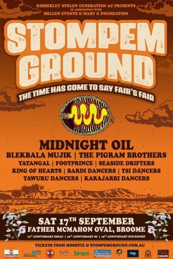 Poster for Stompem Ground 2022 - Midnight Oil