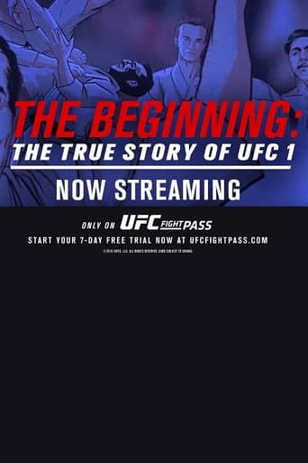 Poster for The Beginning: The True Story of UFC 1