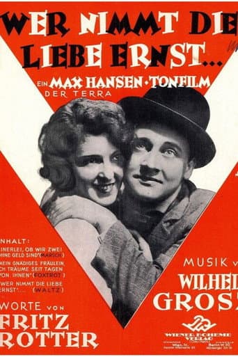 Poster for Who Takes Love Seriously?