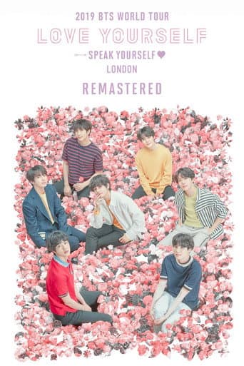 Poster for BTS WORLD TOUR [LOVE YOURSELF : SPEAK YOURSELF] in London Remastered
