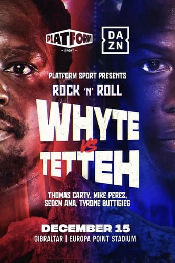 Poster for Dillian Whyte vs. Ebenezer Tetteh