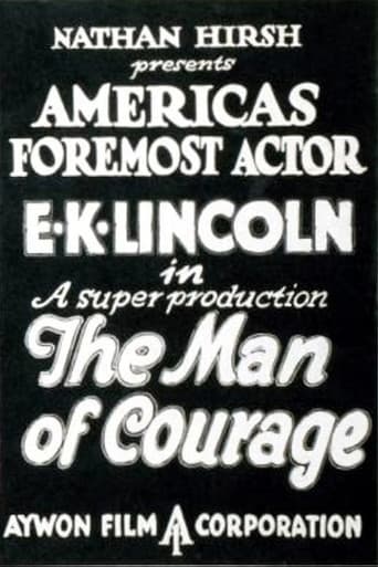 Poster for The Man of Courage