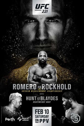 Poster for UFC 221: Romero vs. Rockhold