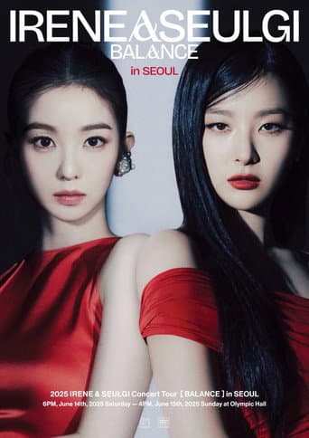Poster for 2025 IRENE & SEULGI Concert Tour [ BALANCE ] in SEOUL