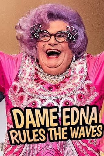 Poster for Dame Edna Rules The Waves