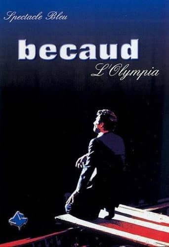 Poster for Gilbert Bécaud - L'Olympia : Spectacle Bleu