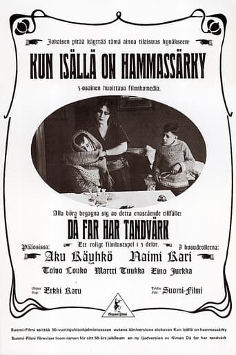 Poster for When Father Has Toothache