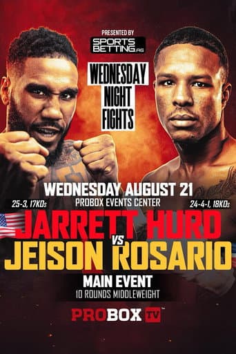 Poster for Jarrett Hurd vs. Jeison Rosario