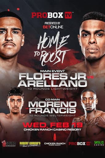 Poster for Gabriel Flores Jr. vs. Jose Arellano
