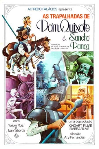 Poster for As Trapalhadas de Dom Quixote e Sancho Pança
