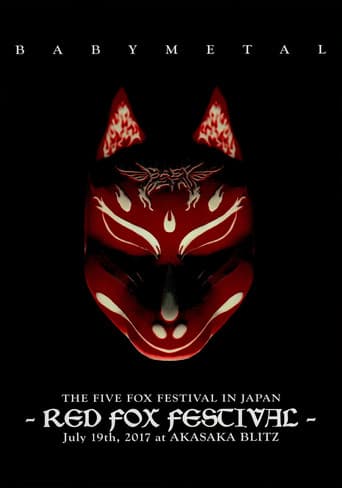 Poster for BABYMETAL THE FIVE FOX FESTIVAL IN JAPAN - RED FOX FESTIVAL