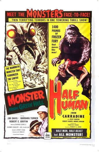Poster for Half Human: The Story of the Abominable Snowman
