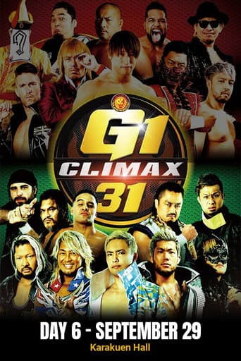 Poster for NJPW G1 Climax 31: Day 6