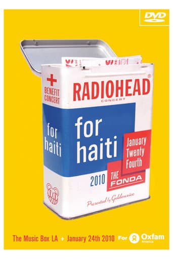 Poster for Radiohead for Haiti 2010