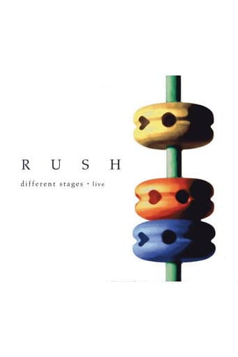 Poster for Rush: Different Stages - Live