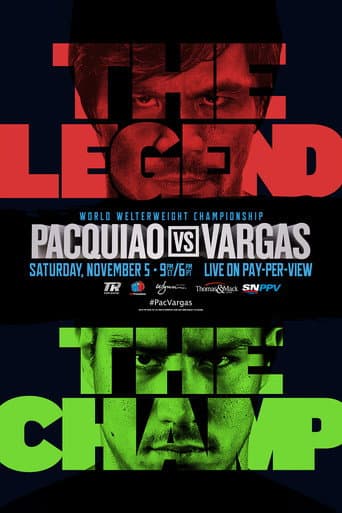 Poster for Manny Pacquiao vs. Jessie Vargas