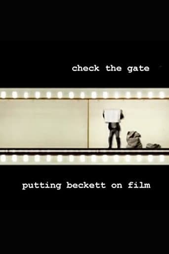 Poster for Check the Gate: Putting Beckett on Film