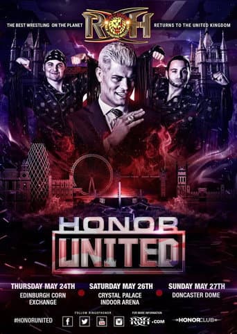 Poster for ROH: Honor United - London