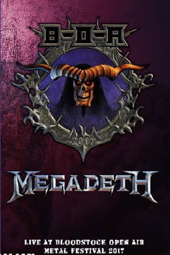 Poster for Megadeth Bloodstock 2017