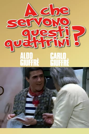 Poster for A che servono questi quattrini?