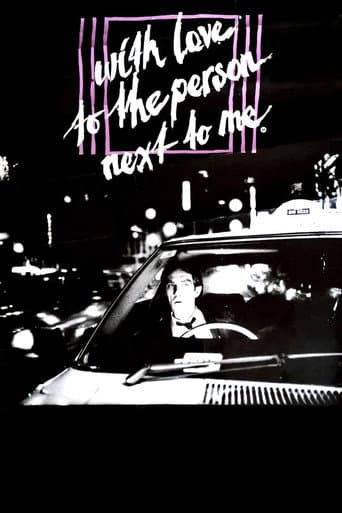 Poster for With Love to the Person Next to Me