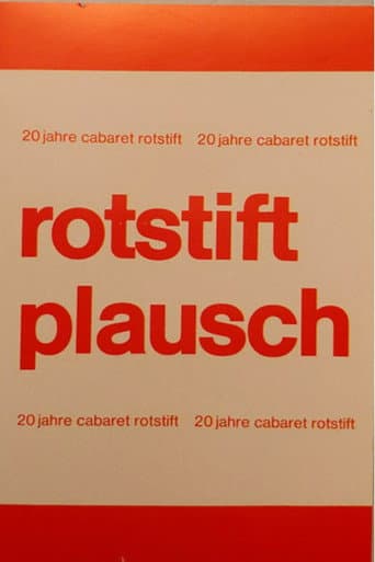 Poster for Cabaret Rotstift Plausch 20 Jahre Cabaret Rotstift