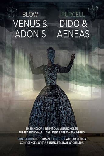 Poster for John Blow's Venus & Adonis / Henry Purcell's Dido & Aeneas