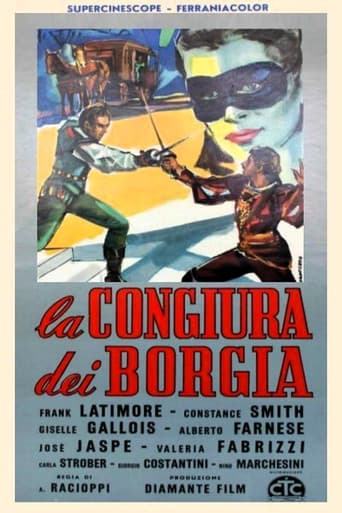 Poster for La congiura dei Borgia