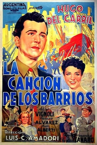 Poster for La canción de los barrios