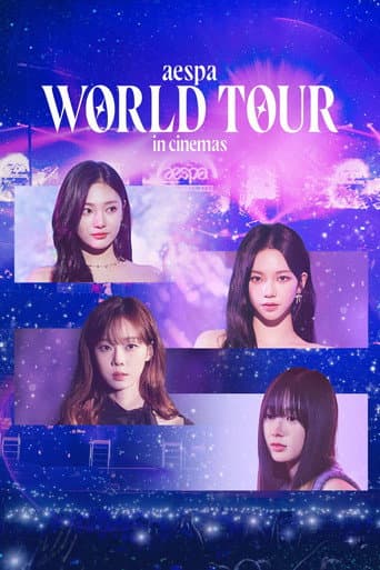 Poster for aespa: WORLD TOUR in cinemas