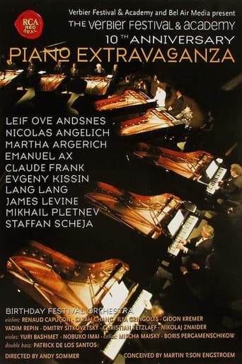 Poster for The Verbier Festival & Academy 10th Anniversary: Piano Extravaganza