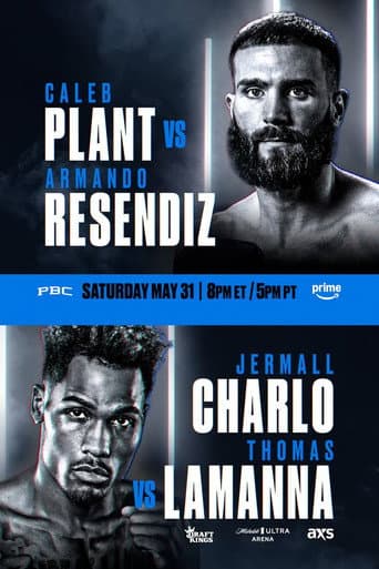 Poster for Caleb Plant vs. Armando Resendiz