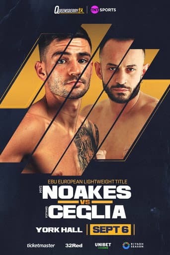 Poster for Sam Noakes vs. Gianluca Ceglia