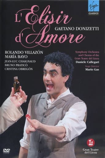 Poster for L'Elisir D'Amore - Barcelona