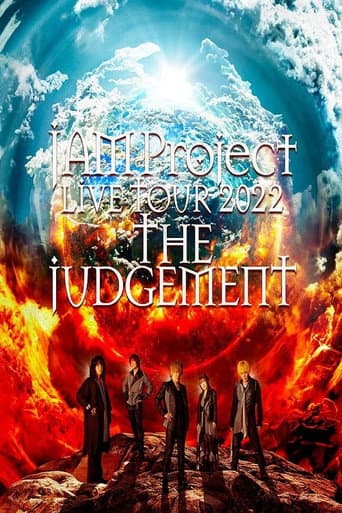 Poster for JAM Project LIVE TOUR 2022 THE JUDGEMENT