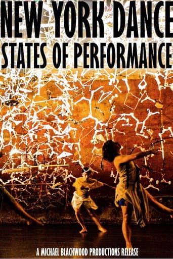 Poster for New York Dance States of Performance