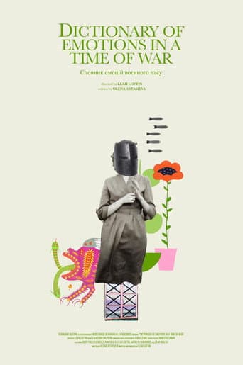 Poster for Dictionary of Emotions in a Time of War