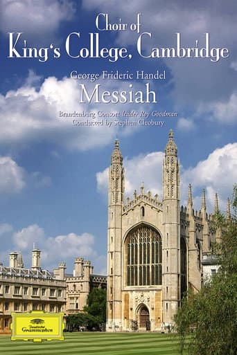 Poster for George Frideric Handel - Messiah - Choir Of King's College, Brandenburg Consort, Stephen Cleobury