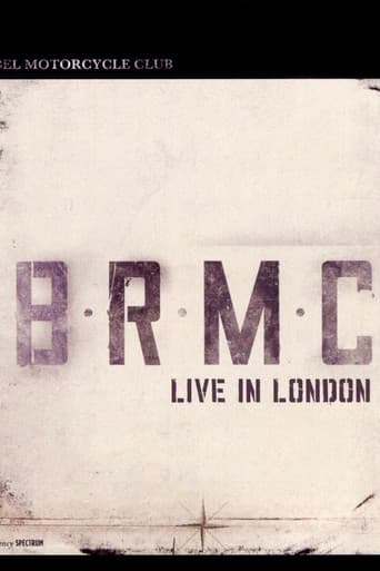 Poster for Black Rebel Motorcycle Club: Live in London