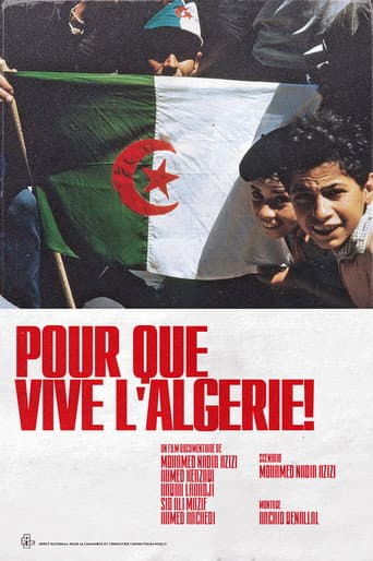 Poster for So that Algeria May Live