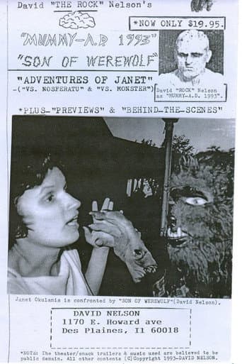 Poster for The Adventures of Janet: Janet vs Werewolf