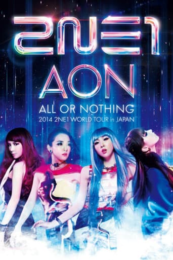 Poster for 2NE1 All or Nothing World Tour in Japan