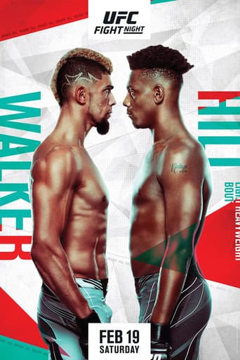 Poster for UFC Fight Night 201: Walker vs. Hill