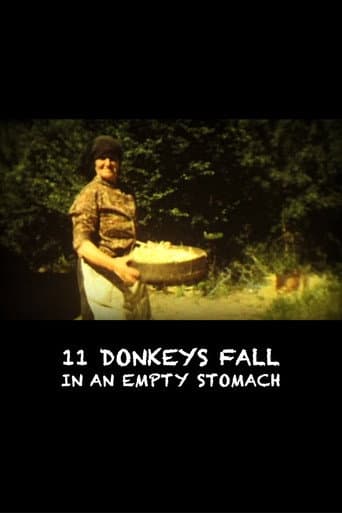 Poster for 11 Donkeys Fall in an Empty Stomach