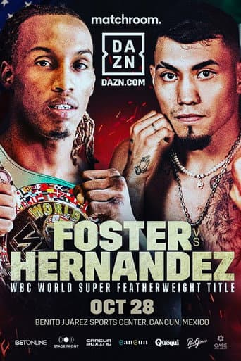 Poster for O’Shaquie Foster vs. Eduardo Hernandez