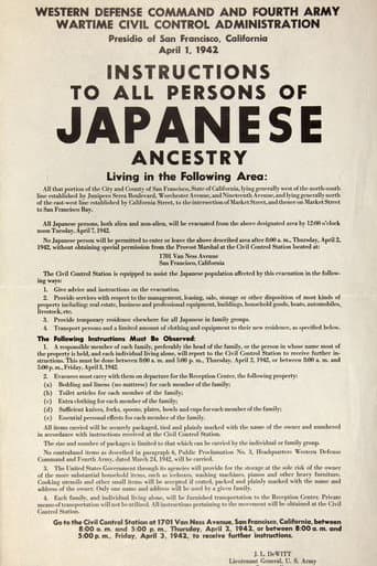 Poster for Japanese Relocation