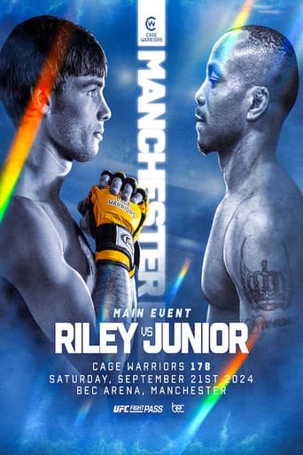 Poster for Cage Warriors 178: Manchester