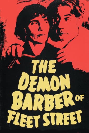 Poster for Sweeney Todd, the Demon Barber of Fleet Street