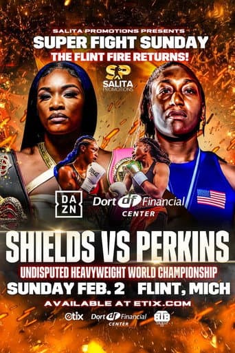Poster for Claressa Shields vs. Danielle Perkins