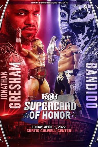 Poster for ROH: Supercard of Honor XV